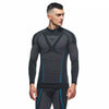 Dainese Dry LS Base Layer Upper Summer Men (Black Blue) - Moto Central