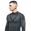 Dainese Dry LS Base Layer Upper Summer Men (Black Blue) - Moto Central