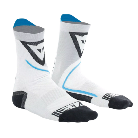 Dainese Dry Mid Socks (Black Blue) - Moto Central