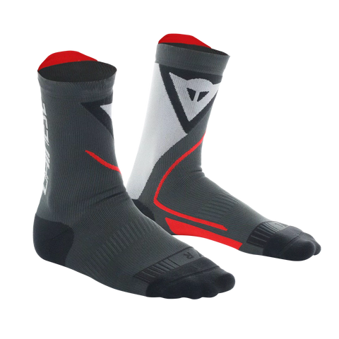 Dainese Thermo Mid Socks (Black Red) - Moto Central