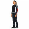 Dainese Hydraflux 2 Air Lady D Dry Jacket (Black Charcoal Grey Lava Red) - Moto Central