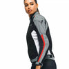 Dainese Hydraflux 2 Air Lady D Dry Jacket (Black Charcoal Grey Lava Red) - Moto Central