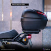 ZANA NEW TOP RACK WITH ALUMINIUM PLATE AND COMPATIBLE WITH PILLION BACKREST FOR GT & INTERCEPTOR 650 (ZI-8135)