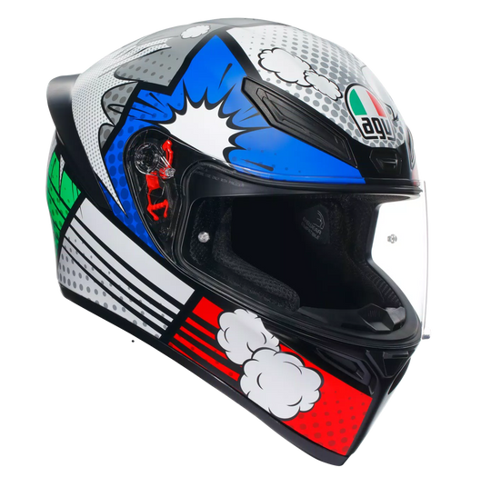 AGV K1 S Bang Matt Italy Blue Helmet