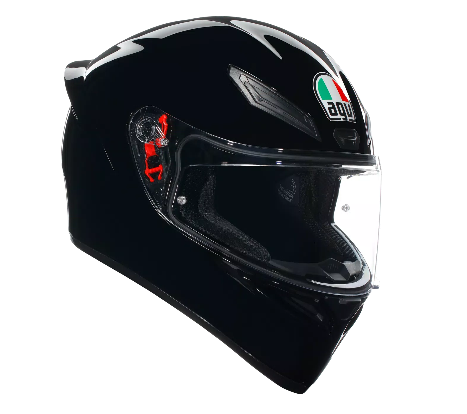 AGV K1 S Solid Gloss Black Helmet– Moto Central AGV K1 S Solid Gloss Black Helmet– Moto Central