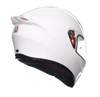 AGV K1 S Solid Gloss White Helmet