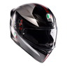 AGV K1 S Lap Matt Black Grey Red Helmet
