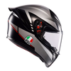 AGV K1 S Lap Matt Black Grey Red Helmet
