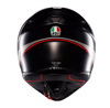 AGV K1 S Lap Matt Black Grey Red Helmet