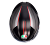 AGV K1 S Lap Matt Black Grey Red Helmet