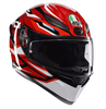 AGV K1 S Lion Gloss Black Red White Helmet
