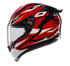 AGV K1 S Lion Gloss Black Red White Helmet