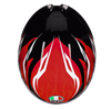 AGV K1 S Lion Gloss Black Red White Helmet