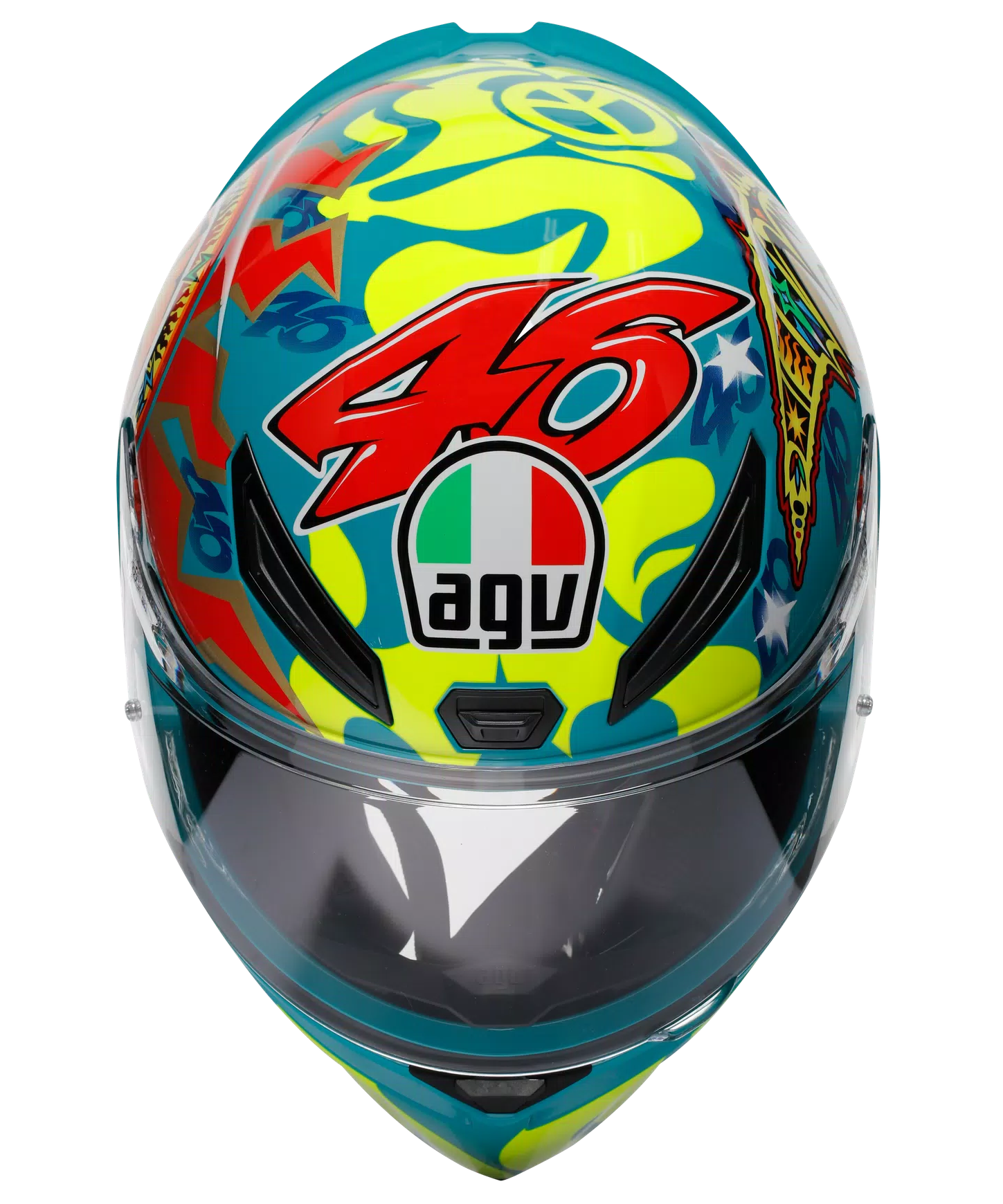 AGV K1 S Rossi Mugello 1999 Gloss Helmet– Moto Central AGV K1 S Rossi Mugello 1999 Gloss Helmet– Moto Central