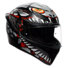 AGV K1 S Lyzard Matt Black Grey Red Helmet