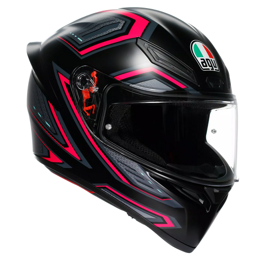 AGV K1 S Sling Matt Black Pink Helmet