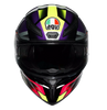AGV K1 S Fastlap Gloss Black Purple Pink Helmet