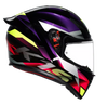 AGV K1 S Fastlap Gloss Black Purple Pink Helmet