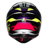 AGV K1 S Fastlap Gloss Black Purple Pink Helmet