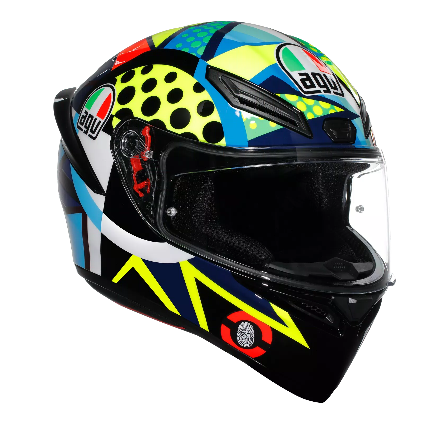 AGV K1 S Rossi Winter Test 2020 Gloss Helmet– Moto Central
