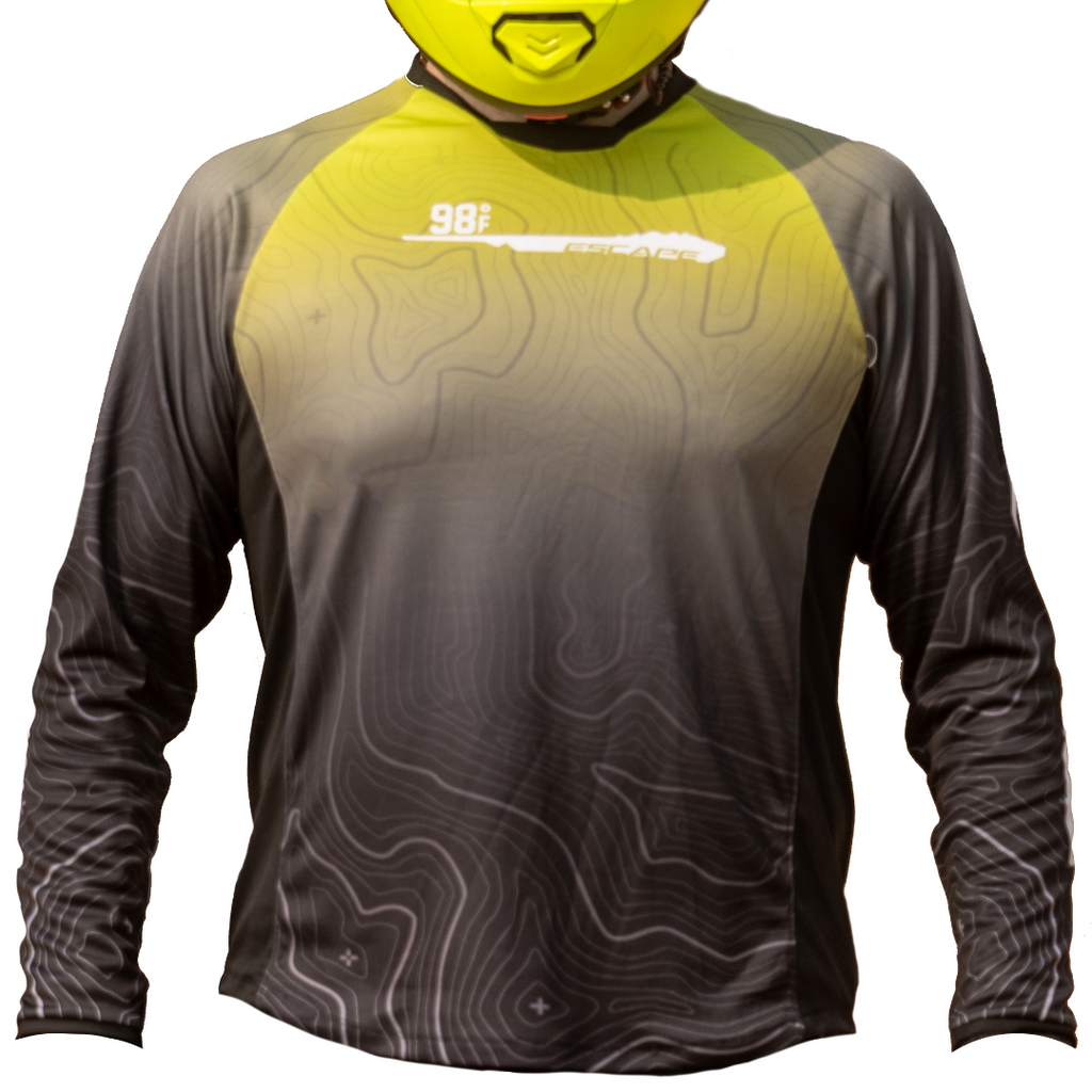 98Fahren Moto Jersey Escape Canyon Series (Yellow Black)