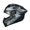 NHK K5R Onyx Matt Black Grey Helmet