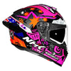 NHK K5R Alonso #15 Gloss Star UK Flag Black Helmet