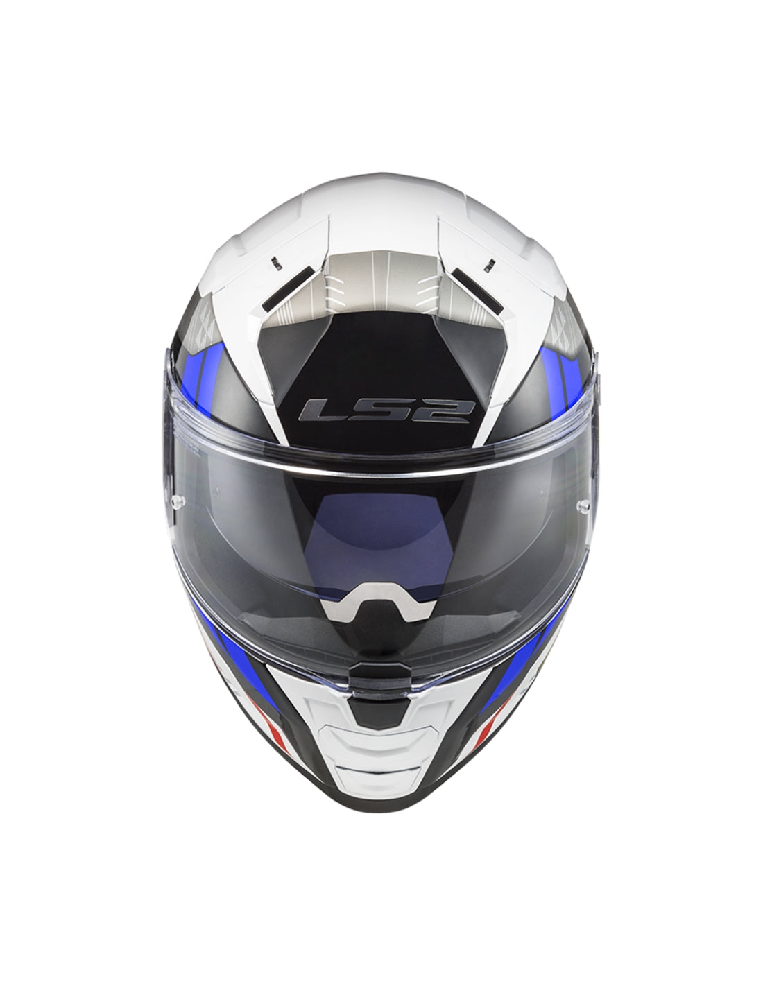 LS2 FF811 Vector II Stylus Gloss White Fluro Red Helmet– Moto Central