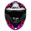 NHK K5R Alonso #15 Gloss Star UK Flag Black Helmet