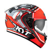 KYT NFR Andi Gilang Replica Gloss Red Helmet