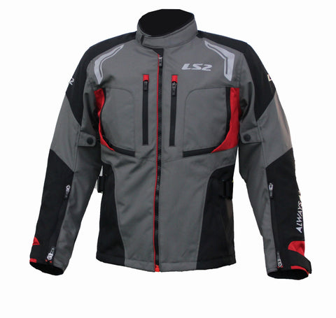 LS2 GALLANT Riding Jacket (Grey)