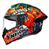 NHK K5R Alonso #16 Gloss Multi Street Art Black Helmet
