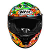 NHK K5R Alonso #16 Gloss Multi Street Art Black Helmet