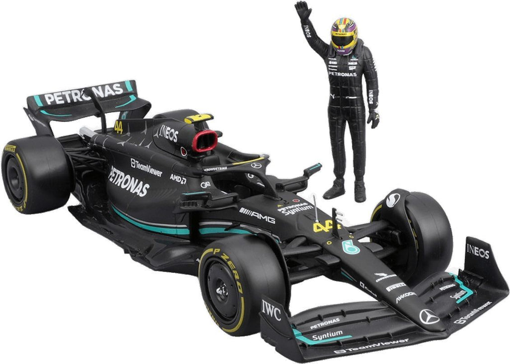 Bburago Mercedes AMG F1 W14 Performance #44 (Black)
