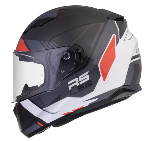 LS2 FF320 Stream Evo Xplorer White Black Matt Helmet