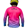 98Fahren Moto Jersey Escape Canyon Series (Pink Blue)