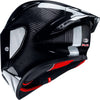 KYT R1R Carbon Solid Gloss Black Helmet