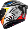 KYT Striker Runs Gloss White Helmet