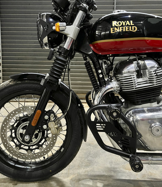 Moto Torque Royal Enfield Interceptor 650 GT 650 Crash Guard v2.0 (Black)