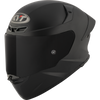 KYT TT Revo Plain Black Matt Helmet