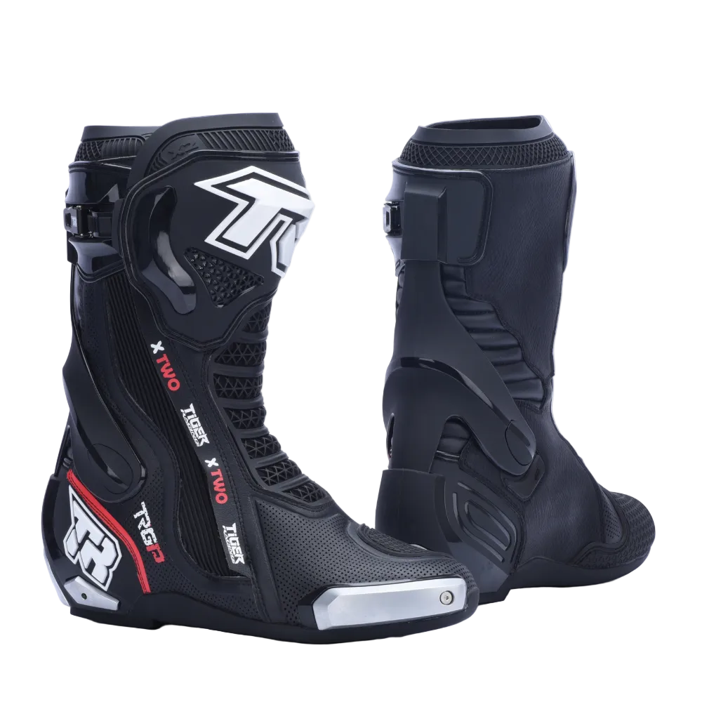 Tiger Racing XTWO Racing Boots (Black)