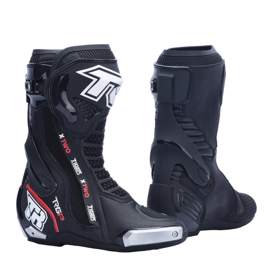 Tiger Racing XTWO Racing Boots (Black)