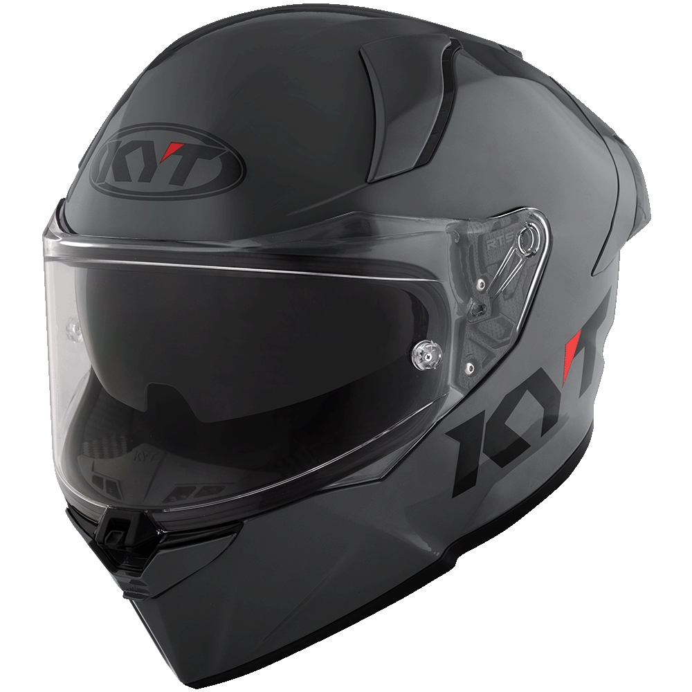 Ttc R2r KYT R2R Pro Plain GRL Grey Gloss Helmet– Moto Central