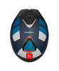 MT Thunder 3 SV Spoiler Arual C7 Gloss Grey Blue Orange Helmet