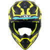 KYT Jumpshot #3 Black Aqua Gloss Helmet