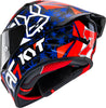 KYT R1R Carbon Fernandez Replica 2025 Gloss Blue Helmet