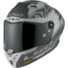 LS2 FF805 THUNDER Carbon GP Aero Polar Gloss Black Grey Helmet