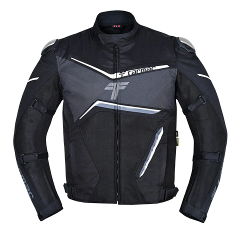 Tarmac Strike Level 2 Riding Jacket (Black White)