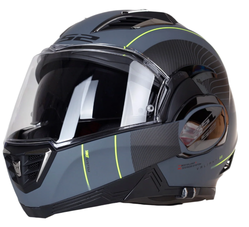 LS2 FF900 VALIANT II Cooper Matt Titanium Helmet