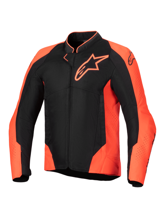 Alpinestars Viper Air V4 Riding Jacket (Red Fluo Black)